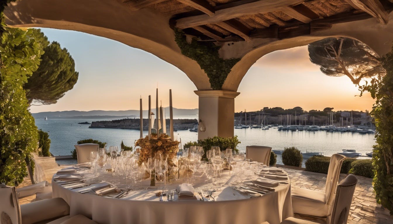 A private dinner in Ibiza