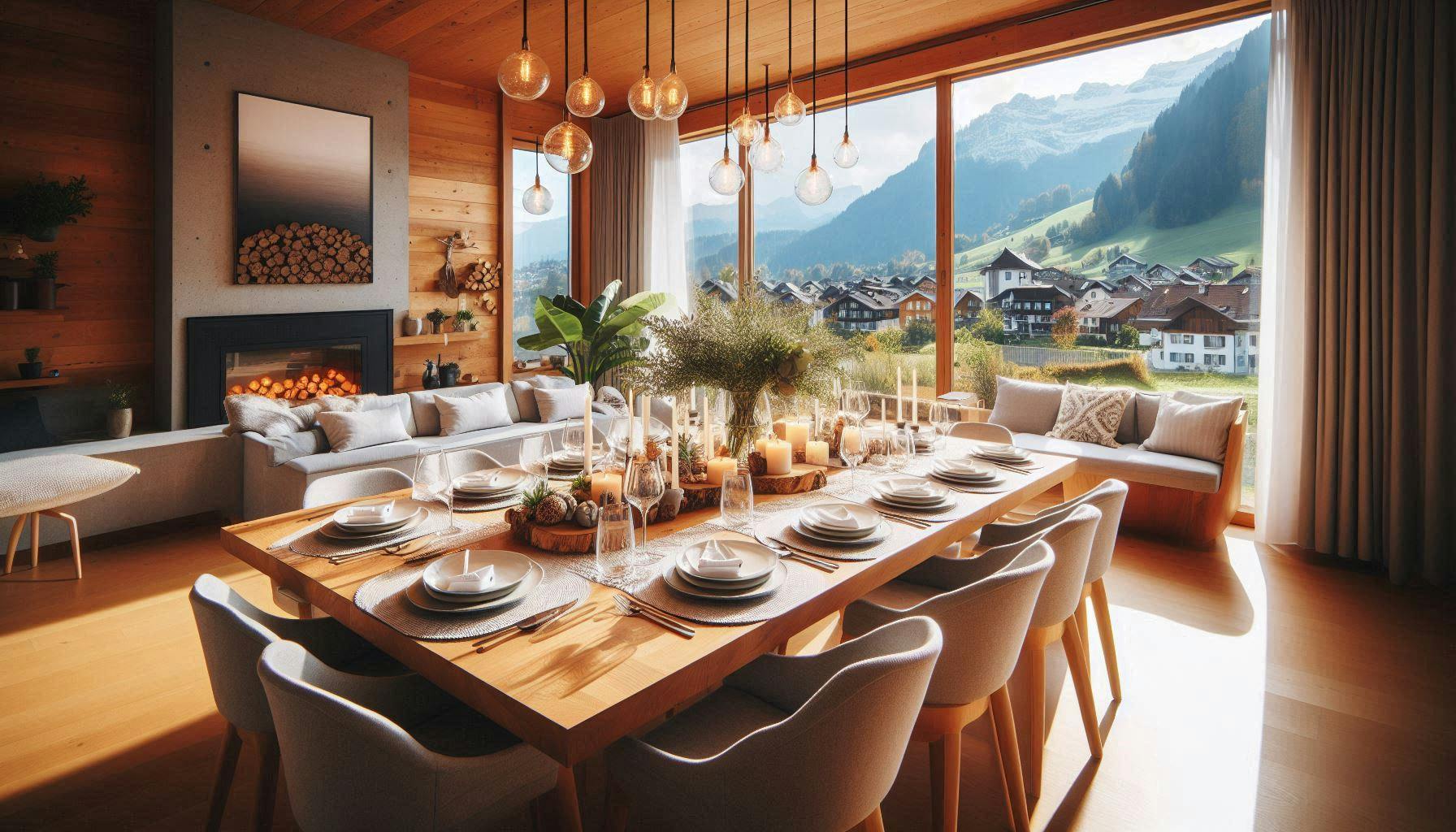 New Home Celebration dinner with a private chef