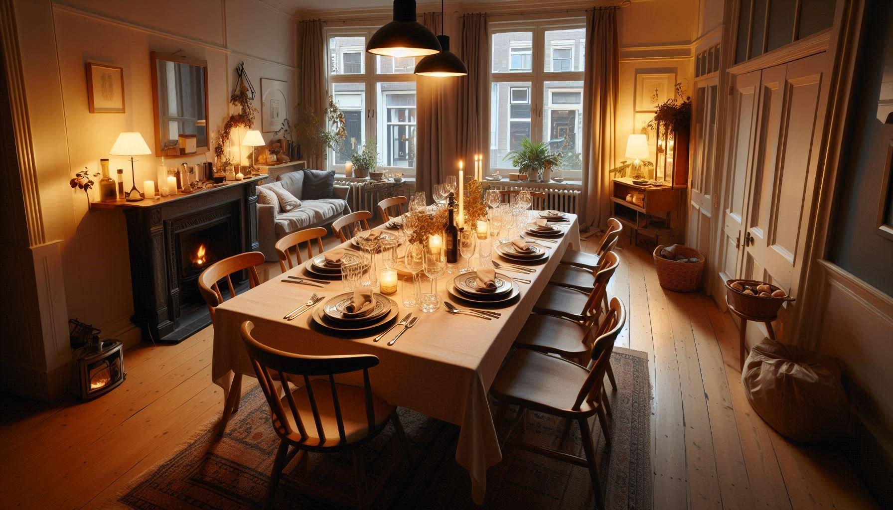 Een kok aan huis in Den Haag met een keukentafel
