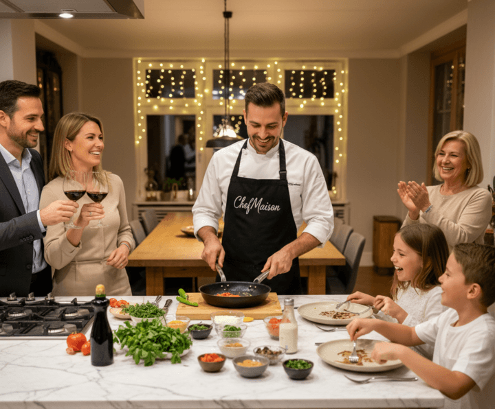 Culinary Innovation example of a private chef experience