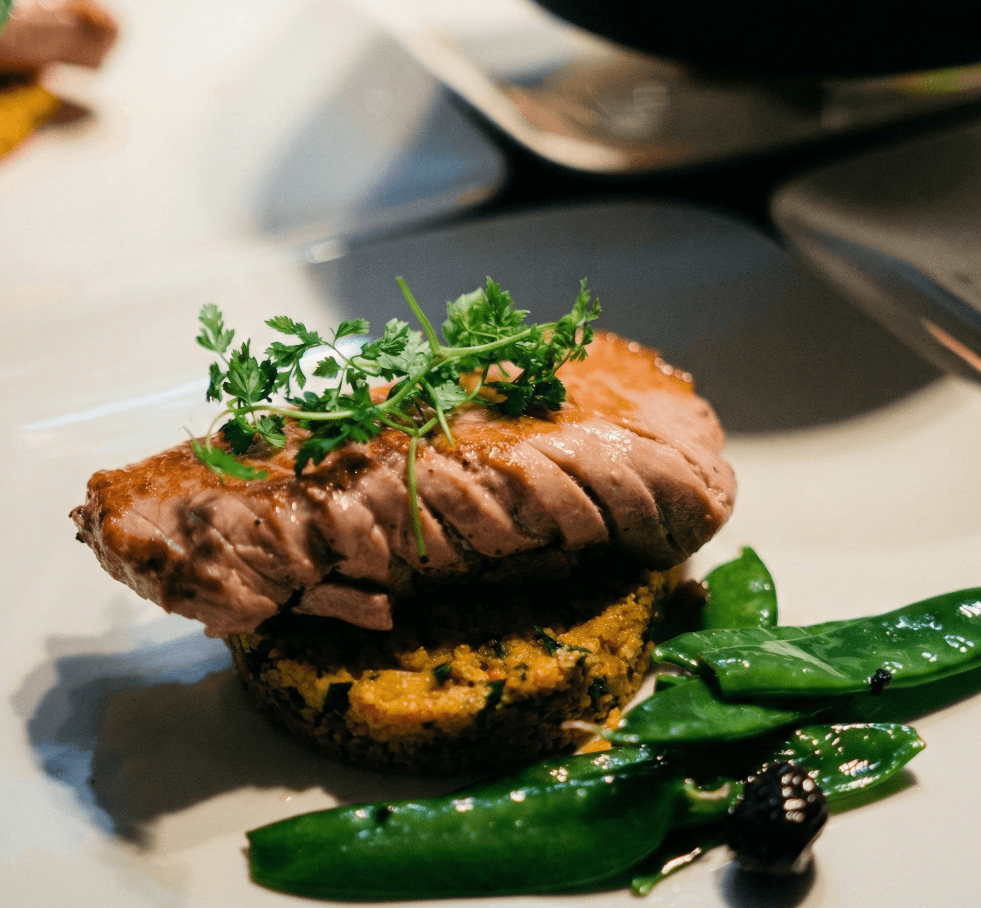 Dish by Chef Huckleberry