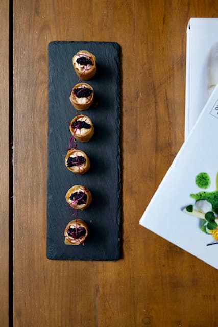 Dish by Chef Gaetano Sciortino
