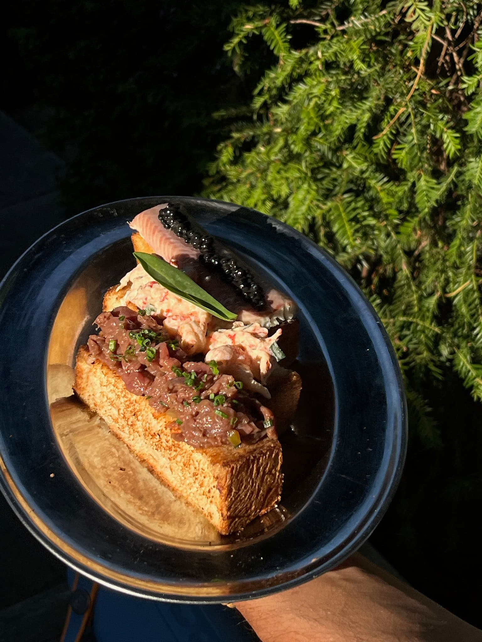 Dish by Chef Sebastiaan Riem