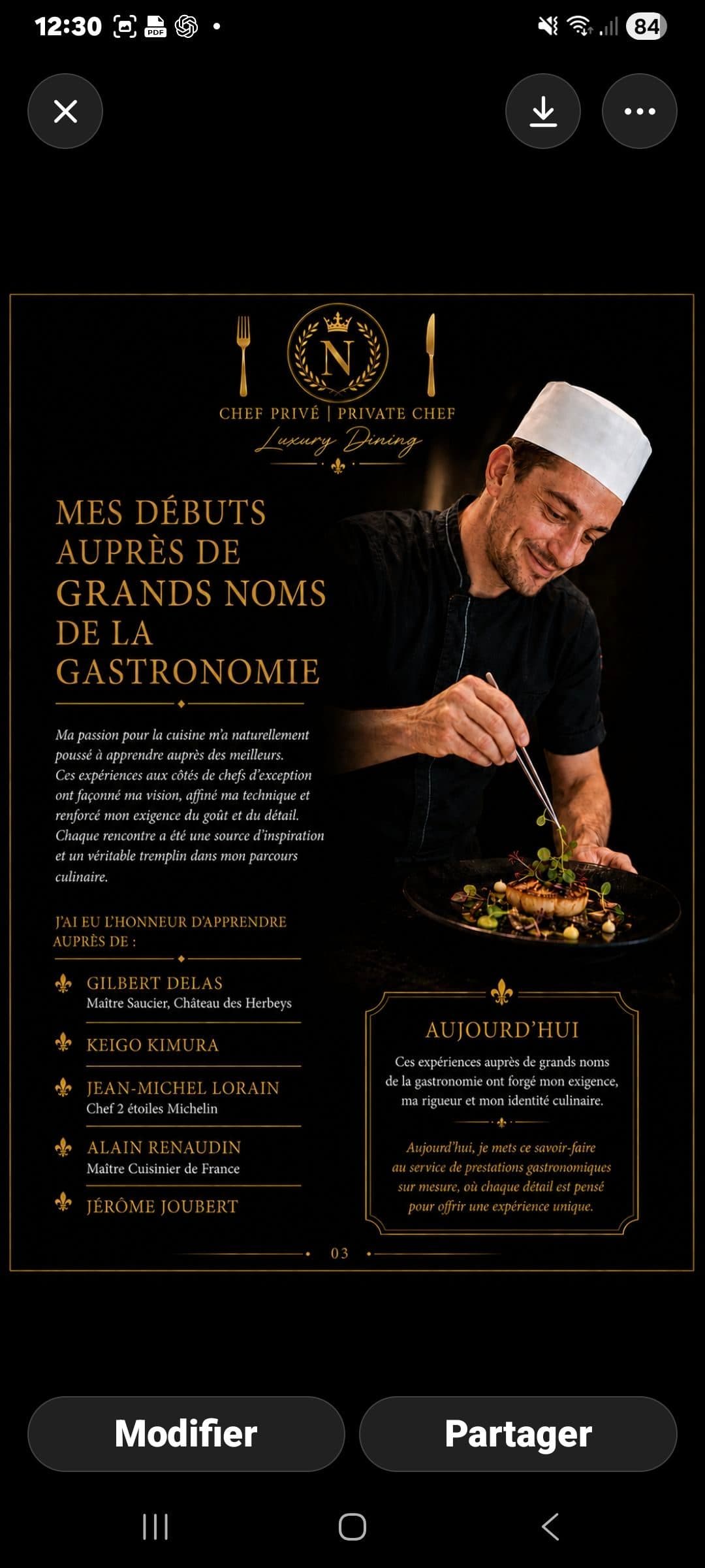 Chef Nelson Neveu's picture
