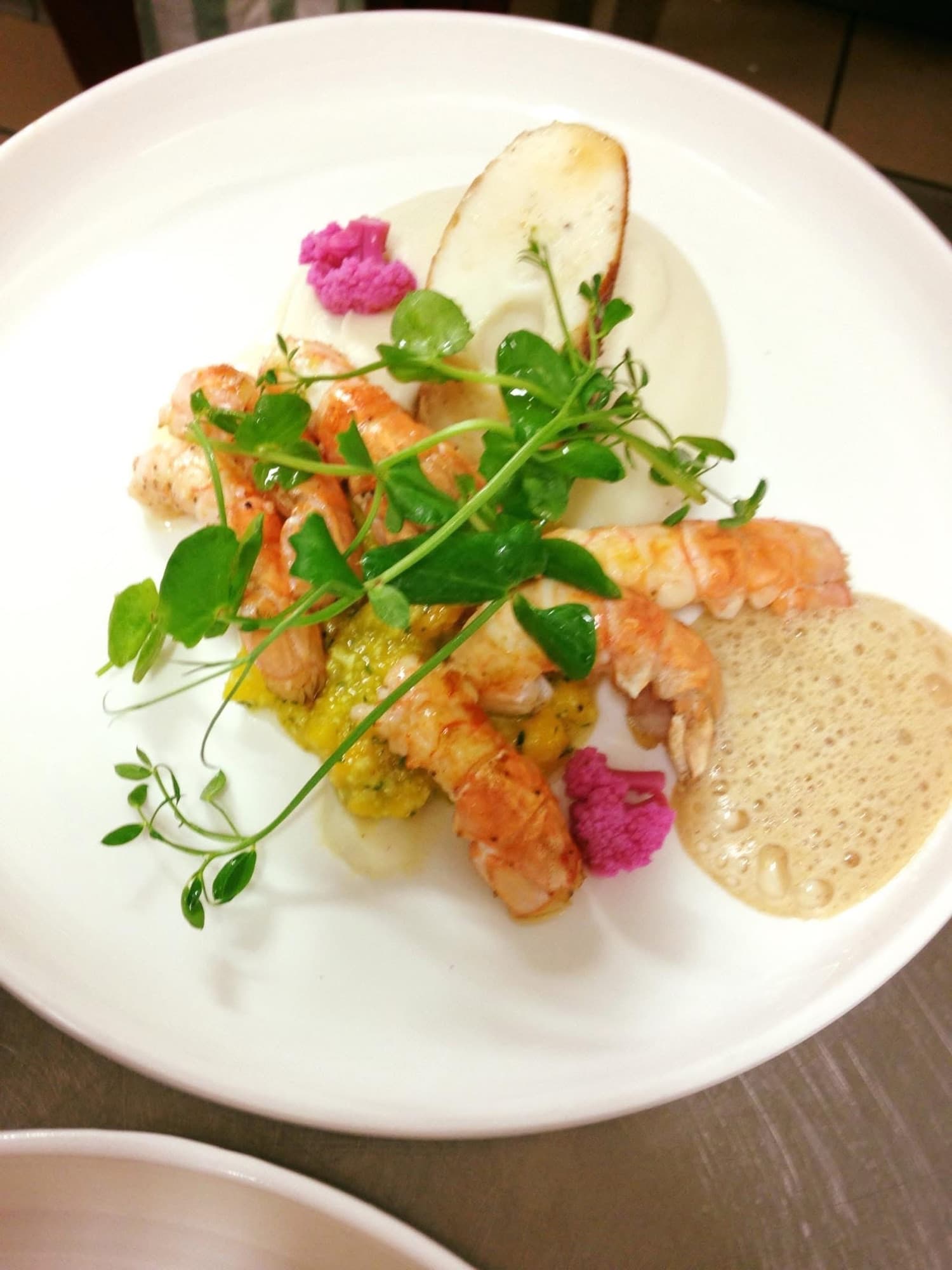 Dish by Chef Nadie Esengo