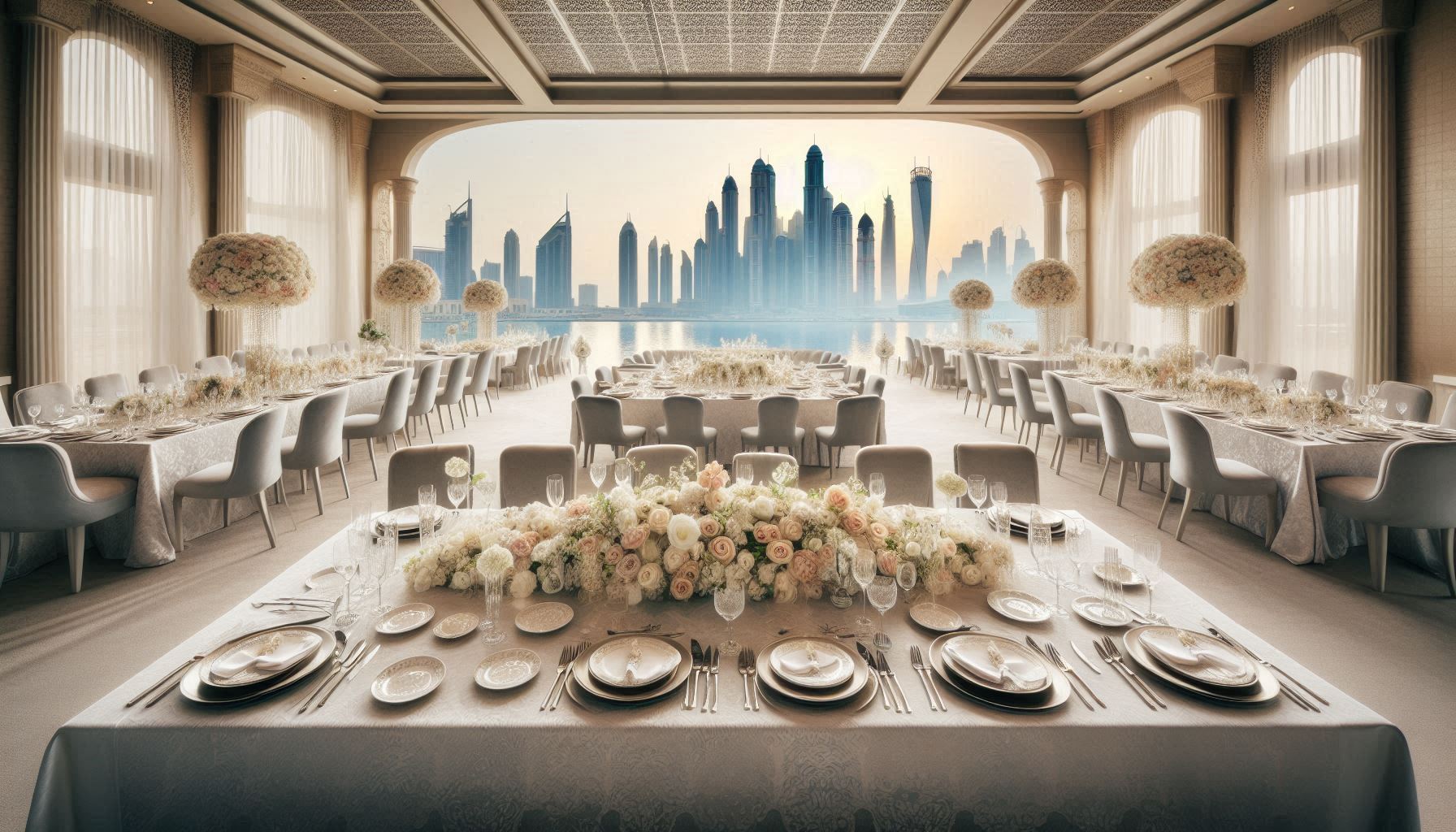 How your destination wedding could look like with a ChefMaison chef in Dubai City
