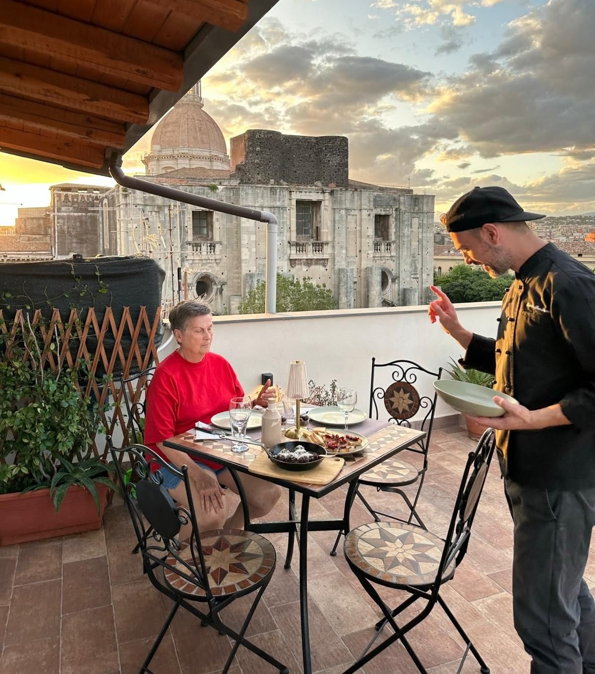 Chef privato a domicilio prepara una cena esclusiva a Roma