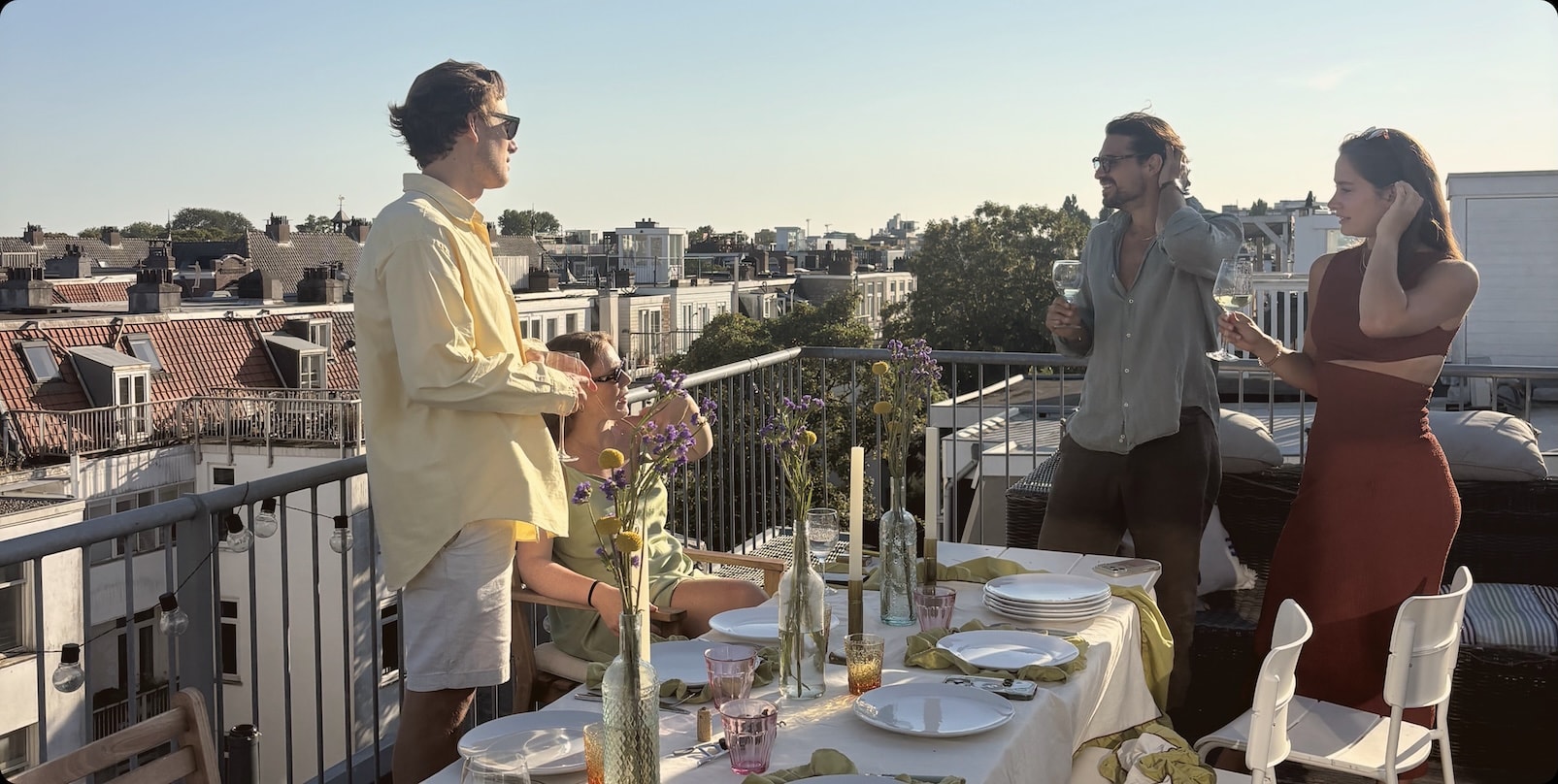 A private dinner with a private chef in Amsterdam