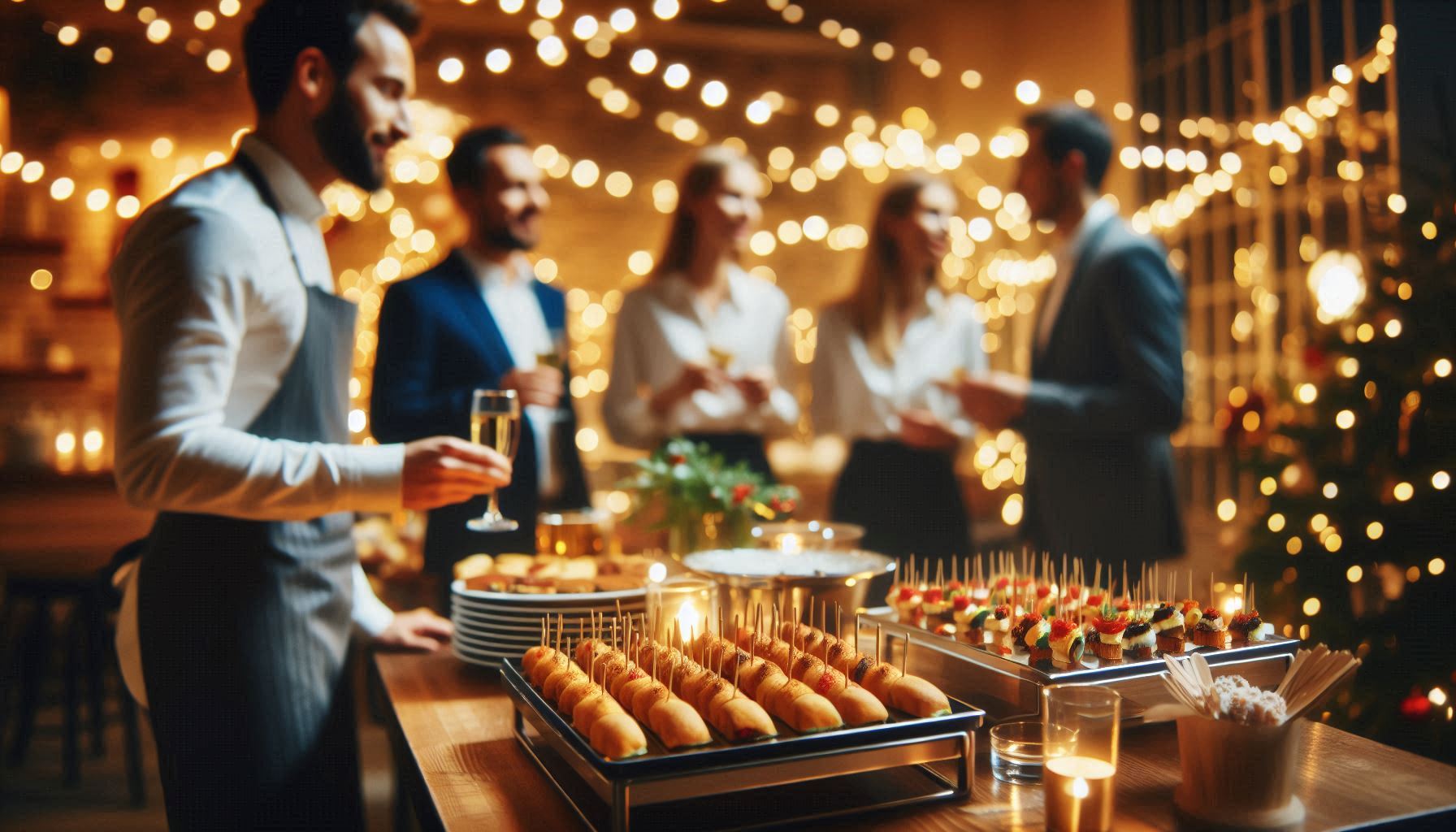 Catering-Event zur Weihnachtszeit