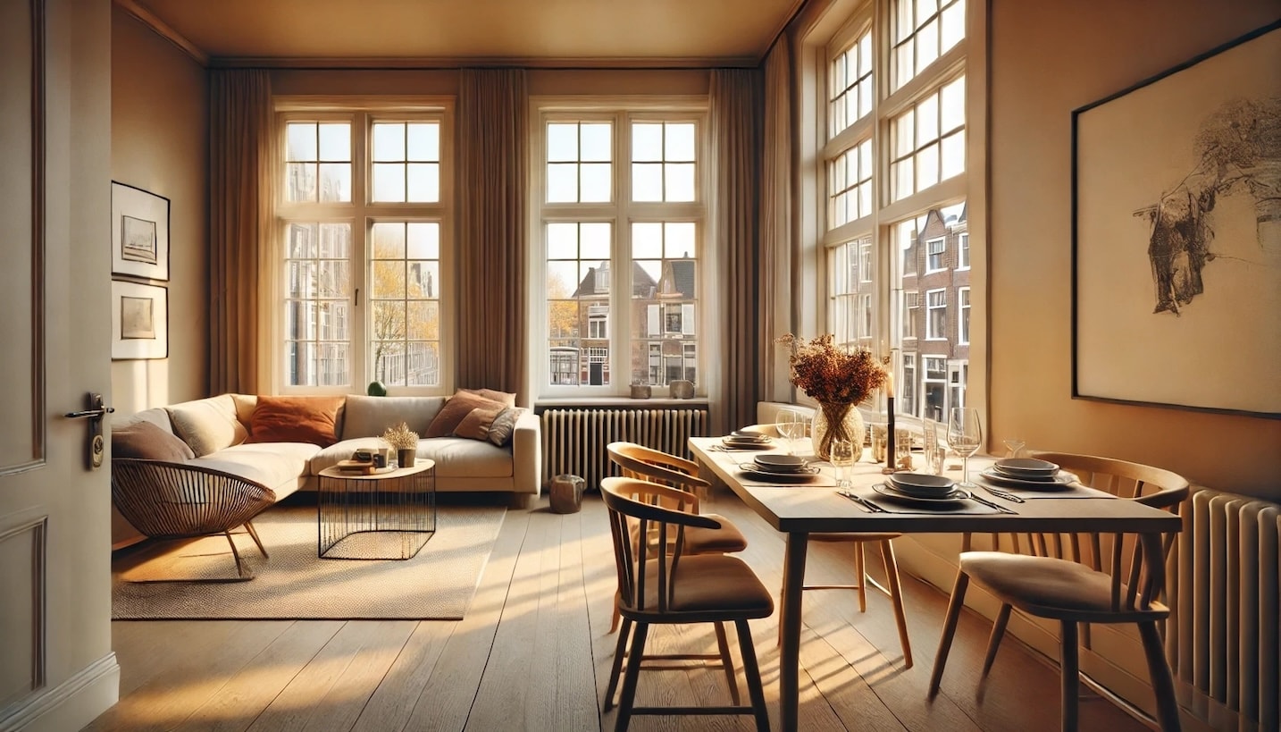 Een kok aan huis aan het werk in Haarlem