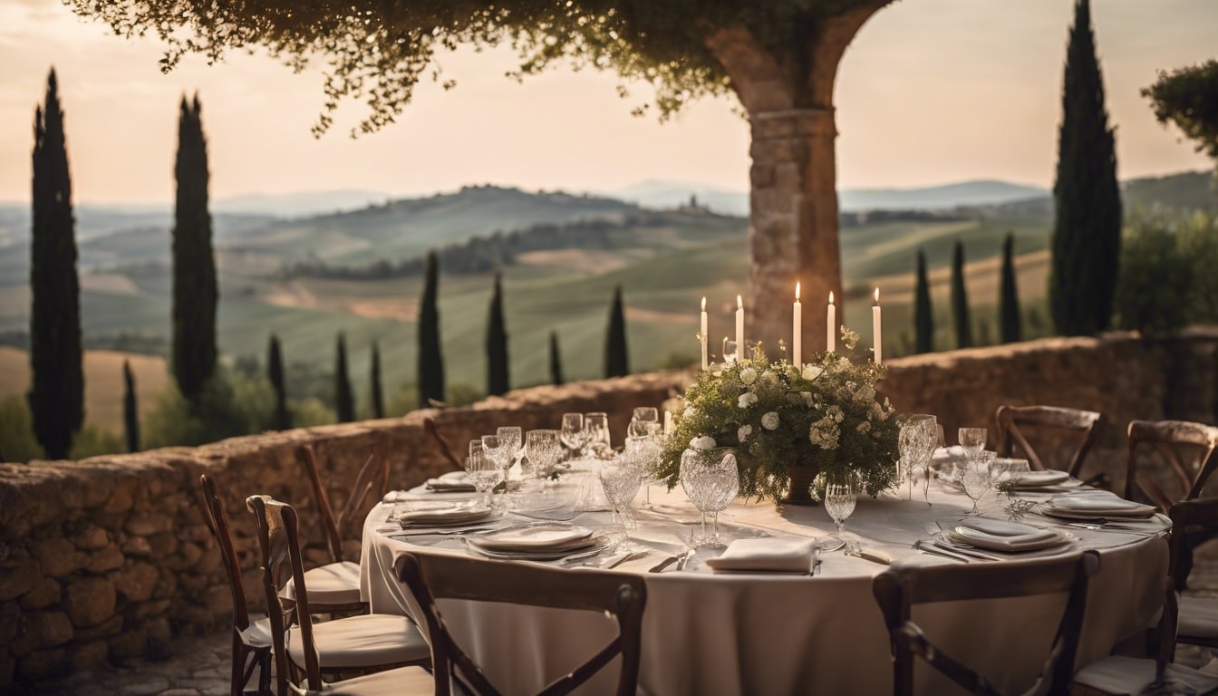 Come potrebbe apparire il tuo matrimonio di destinazione con uno chef ChefMaison a Piemonte