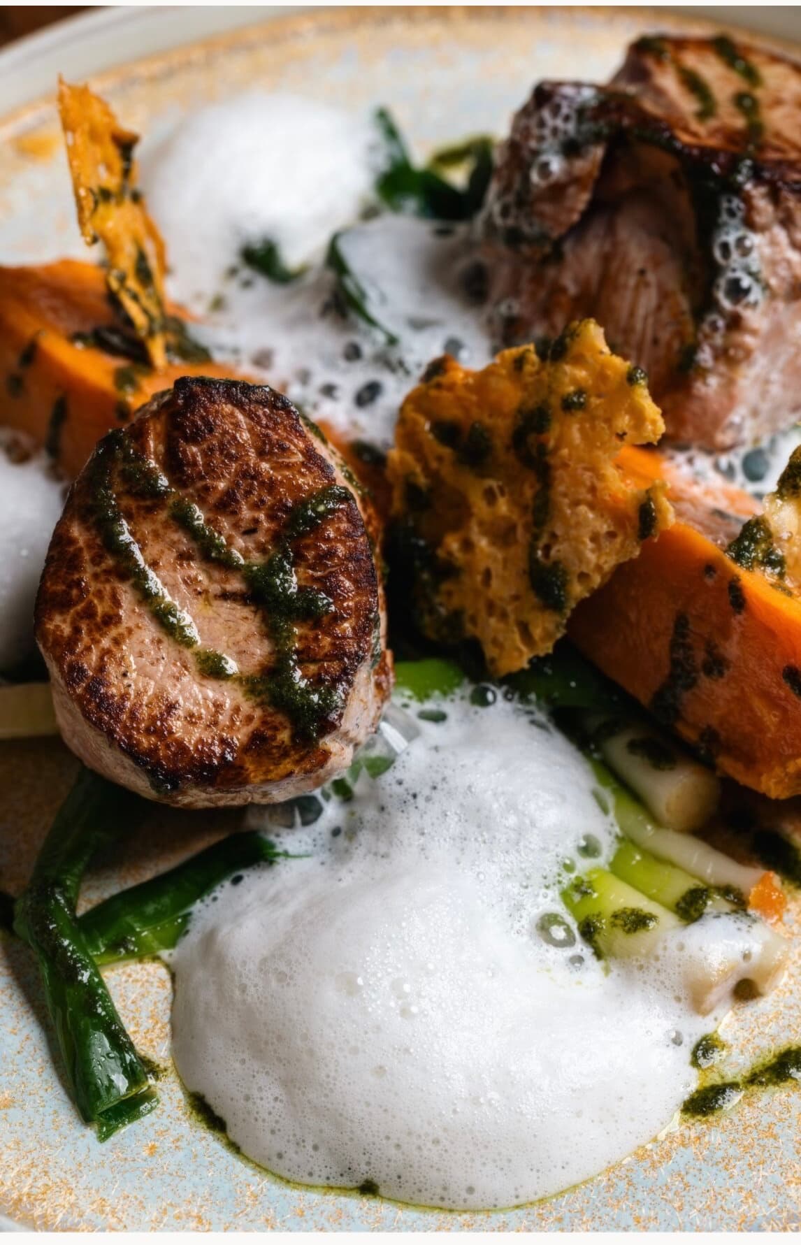 Dish by Chef Adrien Rouyer