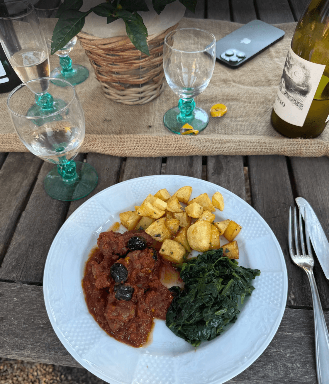 An amazing private dinner with Chef Roberta Bimonte