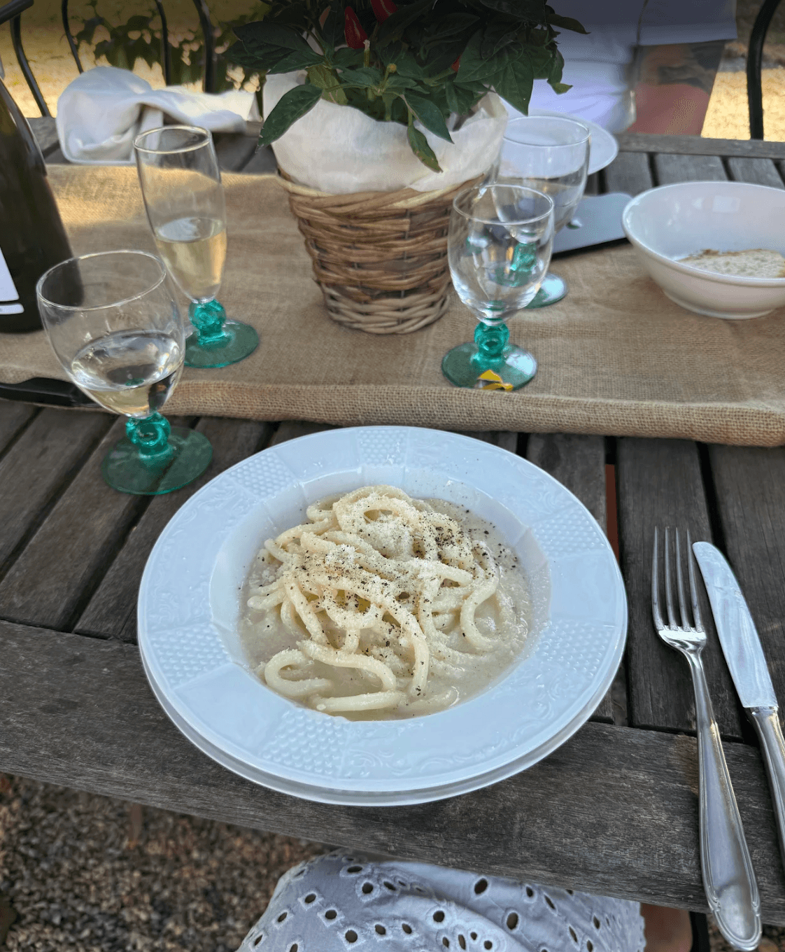 An amazing private dinner with Chef Roberta Bimonte