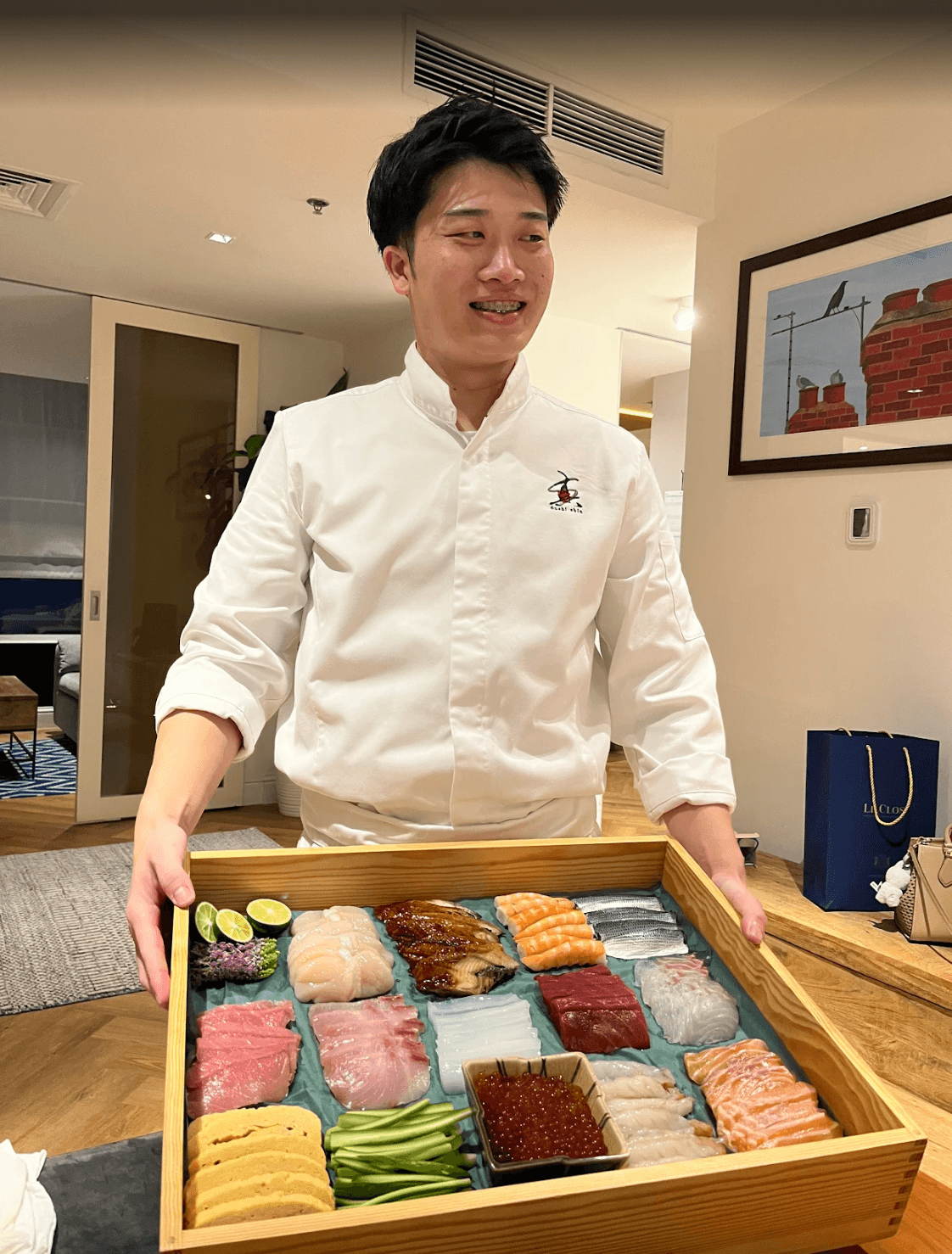 An amazing private dinner with Chef Yuma Ishihara