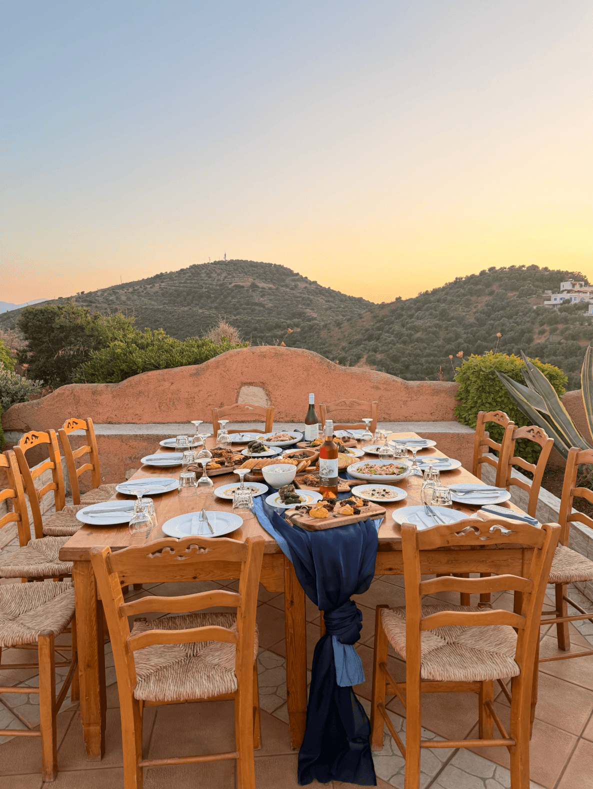 An amazing private dinner with Chef Athanasios Tsangadas
