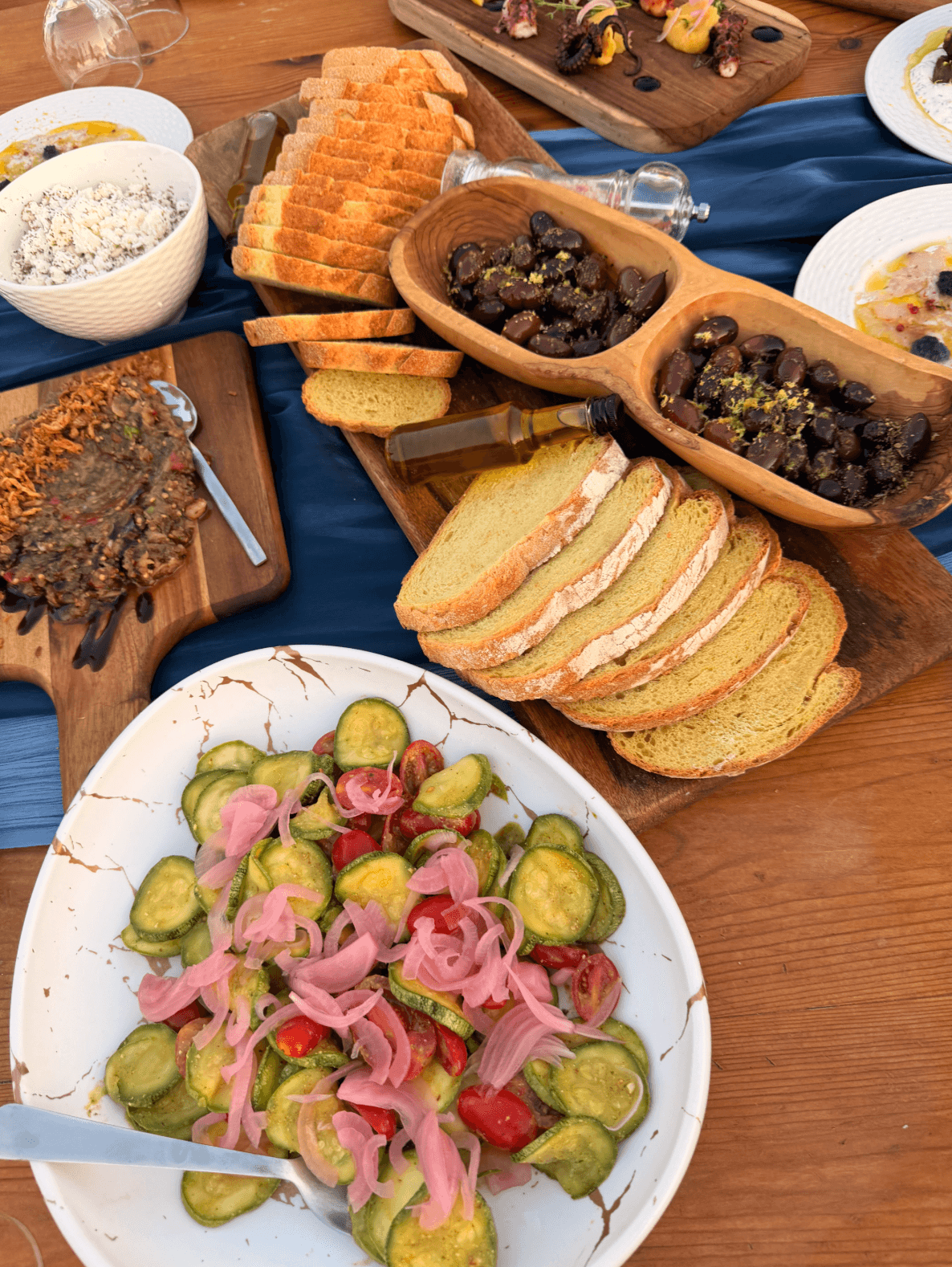An amazing private dinner with Chef Athanasios Tsangadas