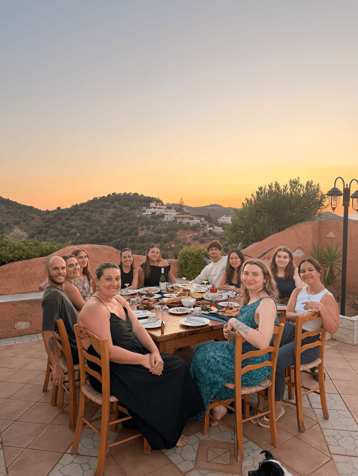 An amazing private dinner with Chef Athanasios Tsangadas