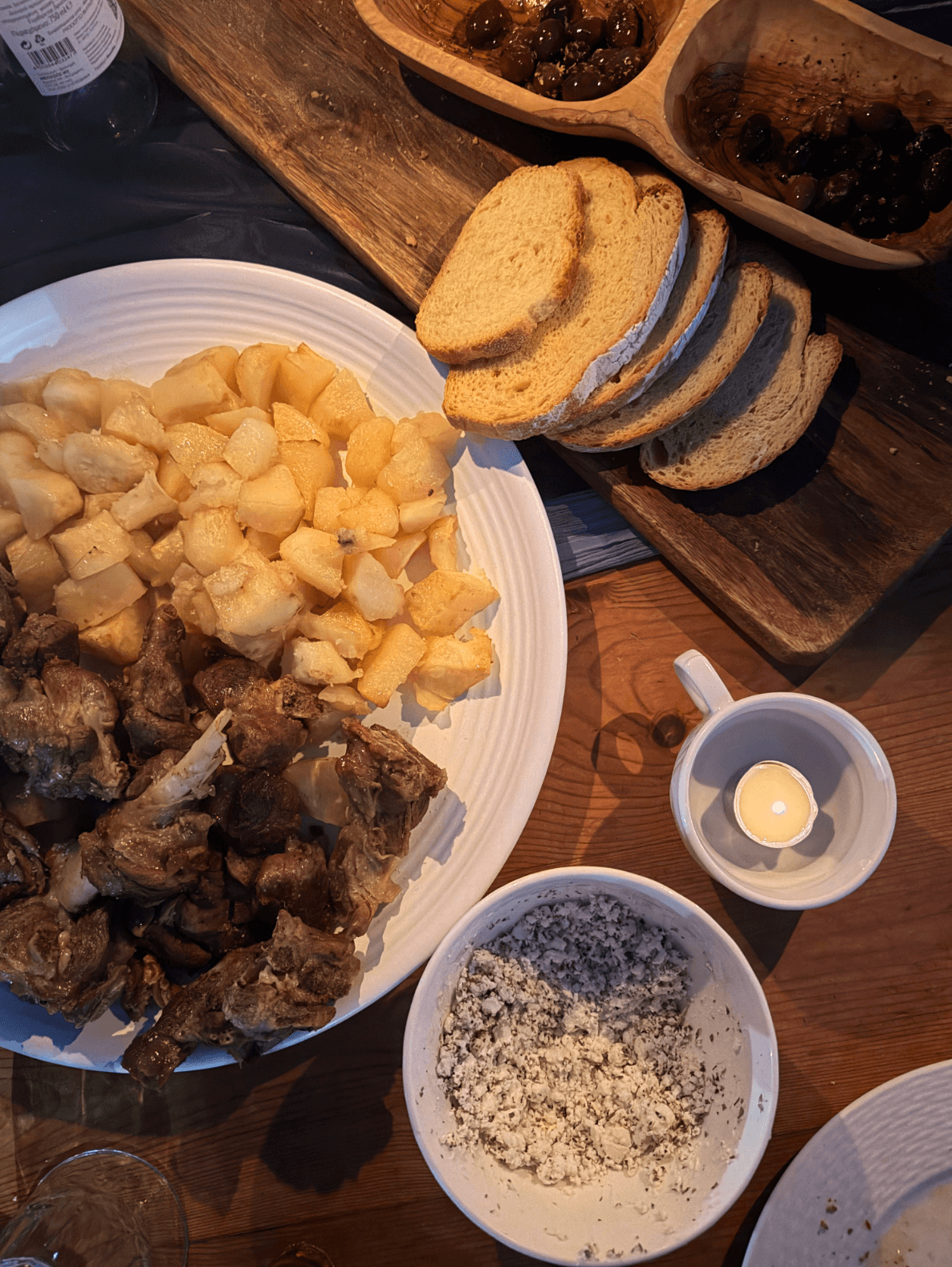 An amazing private dinner with Chef Athanasios Tsangadas