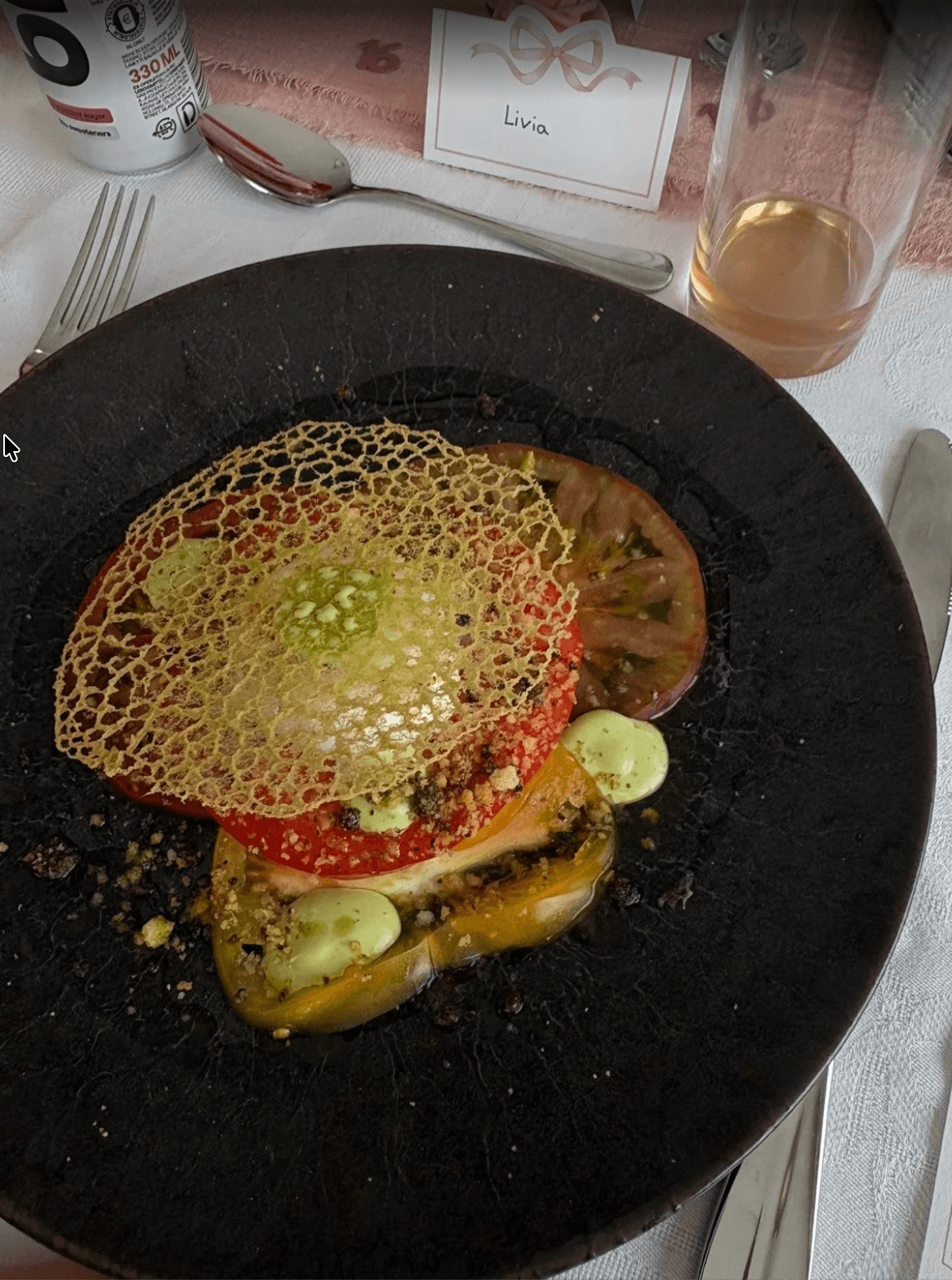 An amazing private dinner with Chef Isar van Gendt