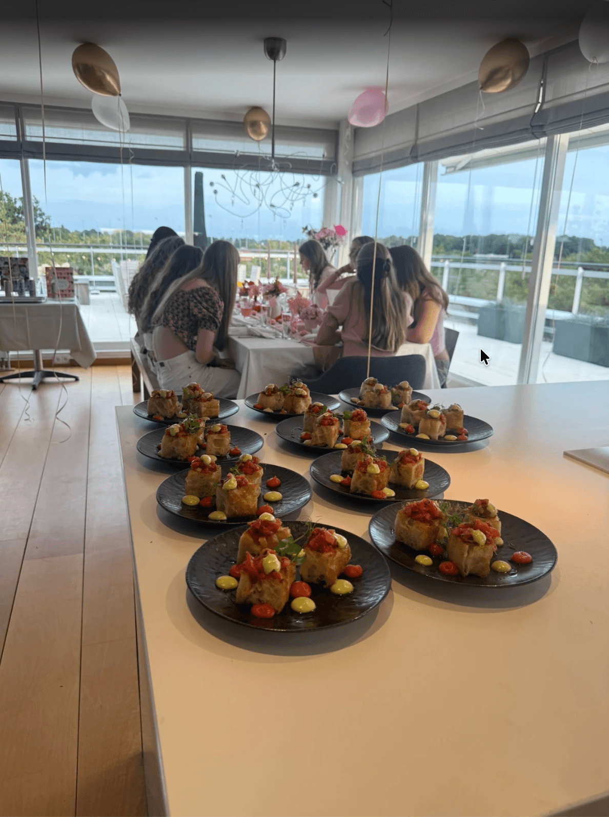 An amazing private dinner with Chef Isar van Gendt