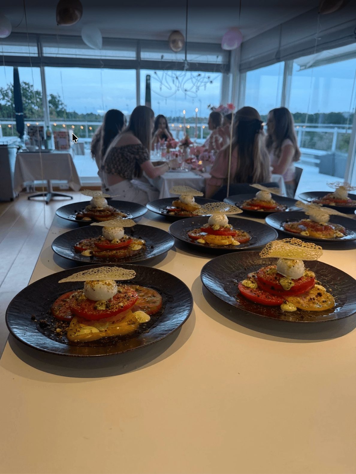 An amazing private dinner with Chef Isar van Gendt