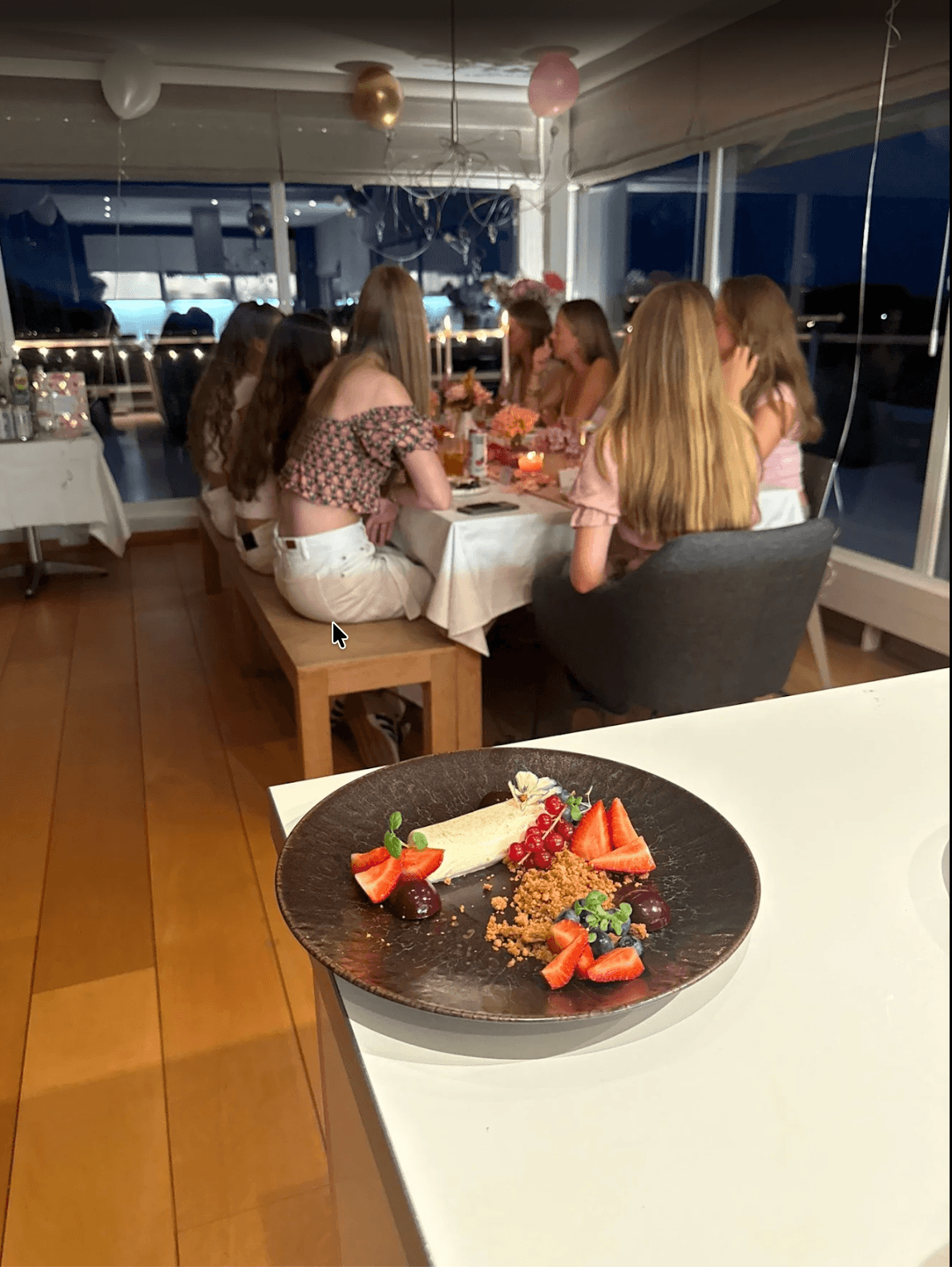 An amazing private dinner with Chef Isar van Gendt