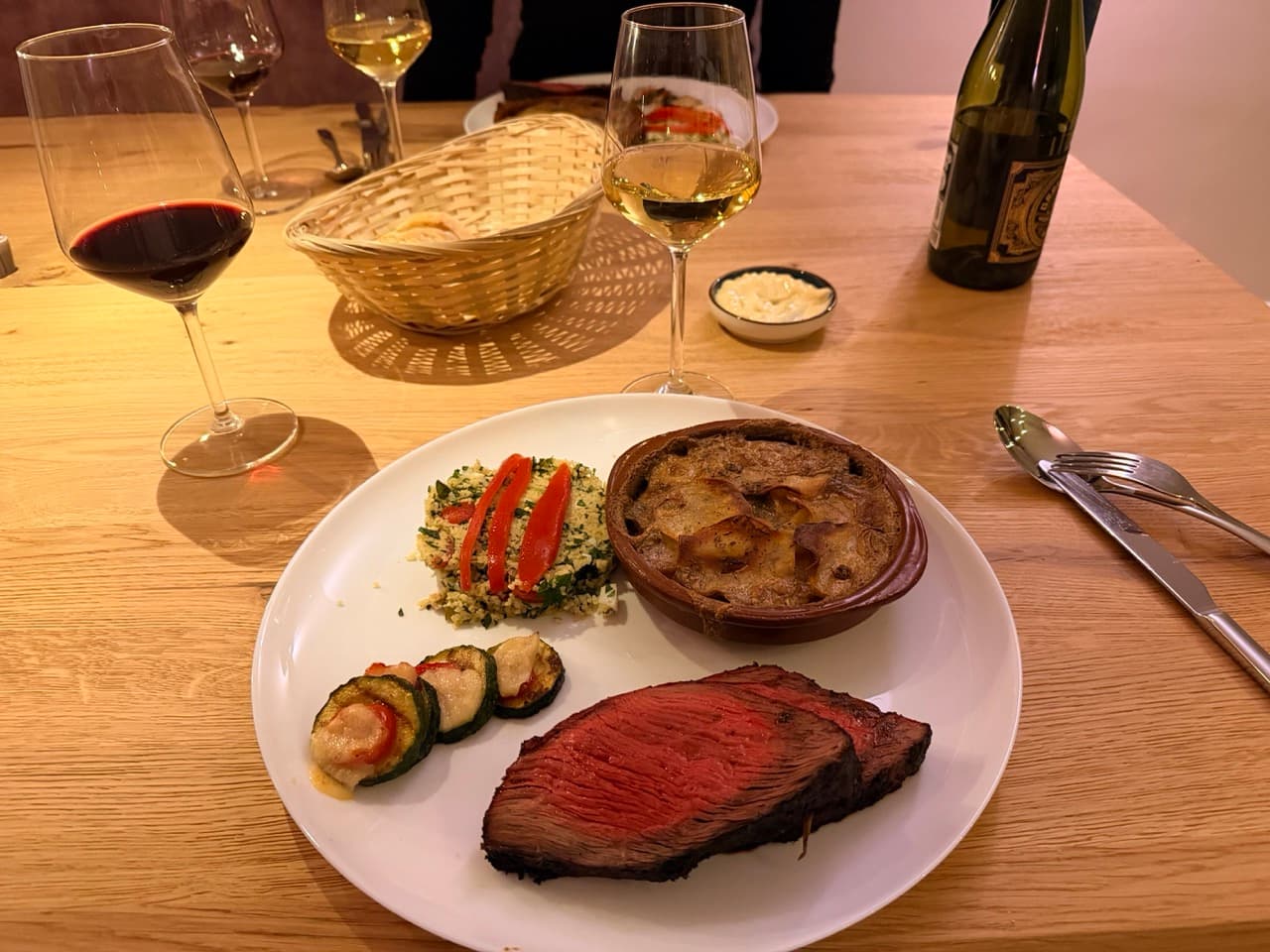 An amazing private dinner with Chef Stephane Pover