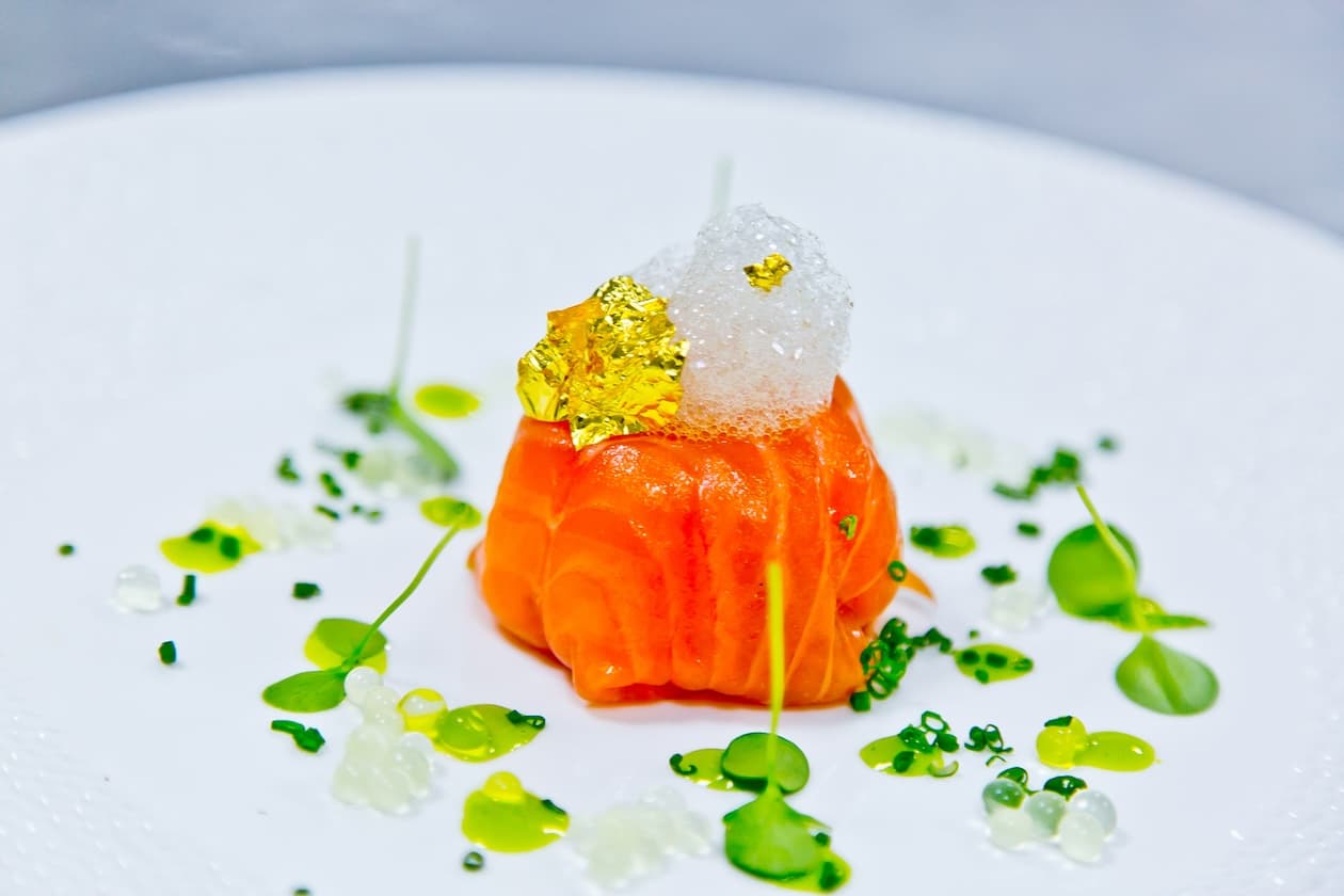 Dish cooked by Chef Éric Heurtel