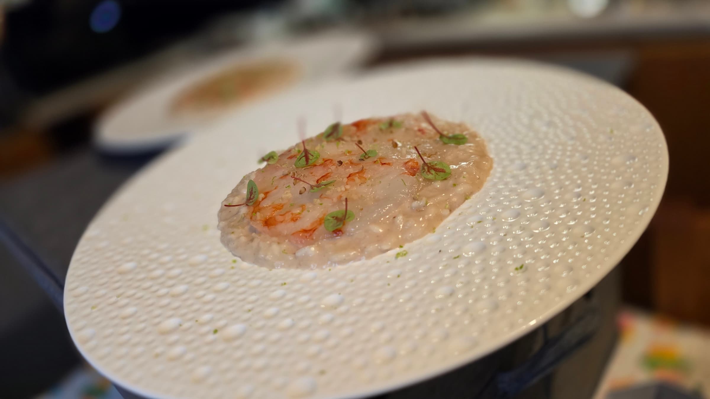 Dish by Chef Pietro Fronteddu