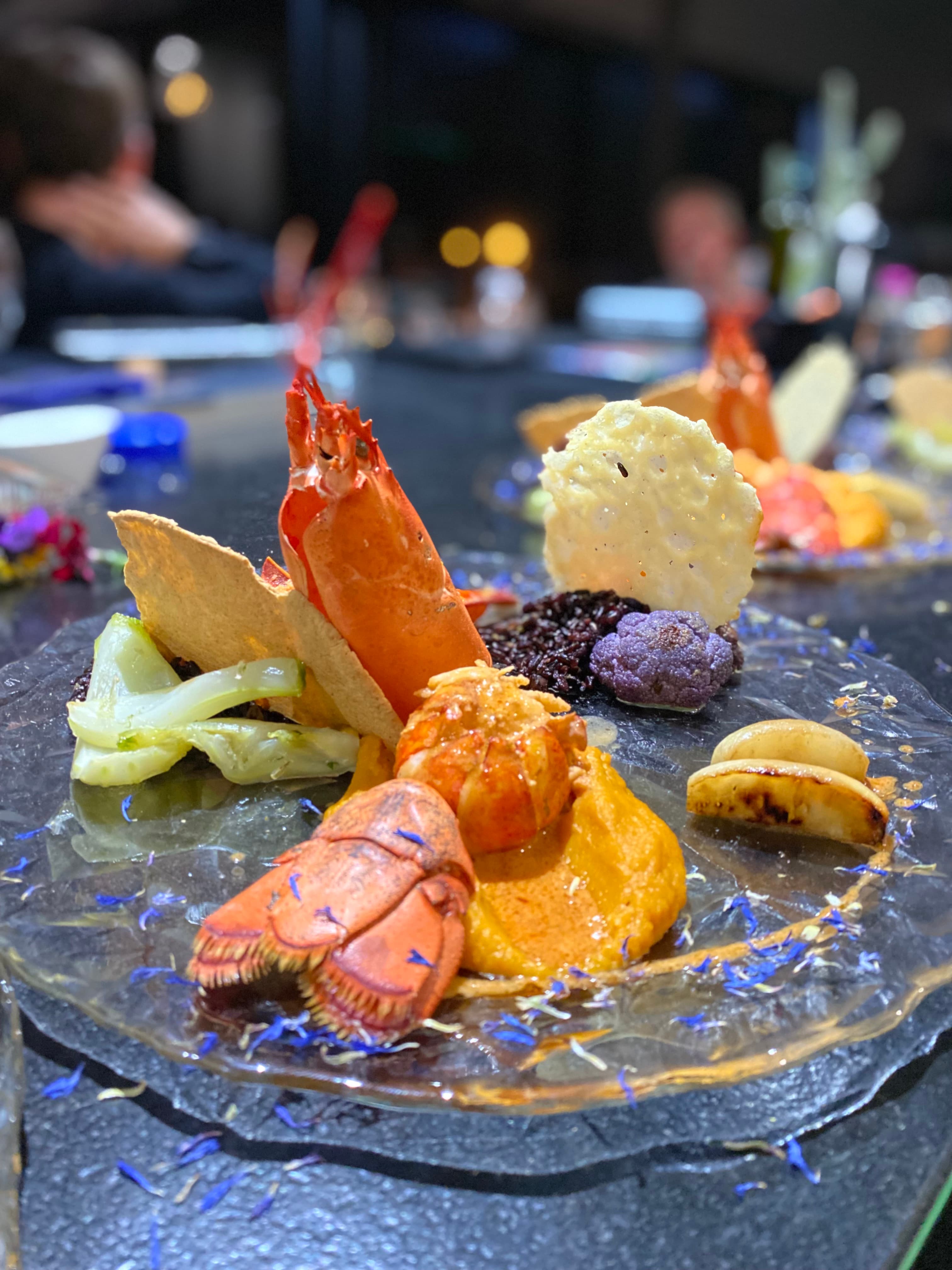 Dish by Chef Marc Dussaud