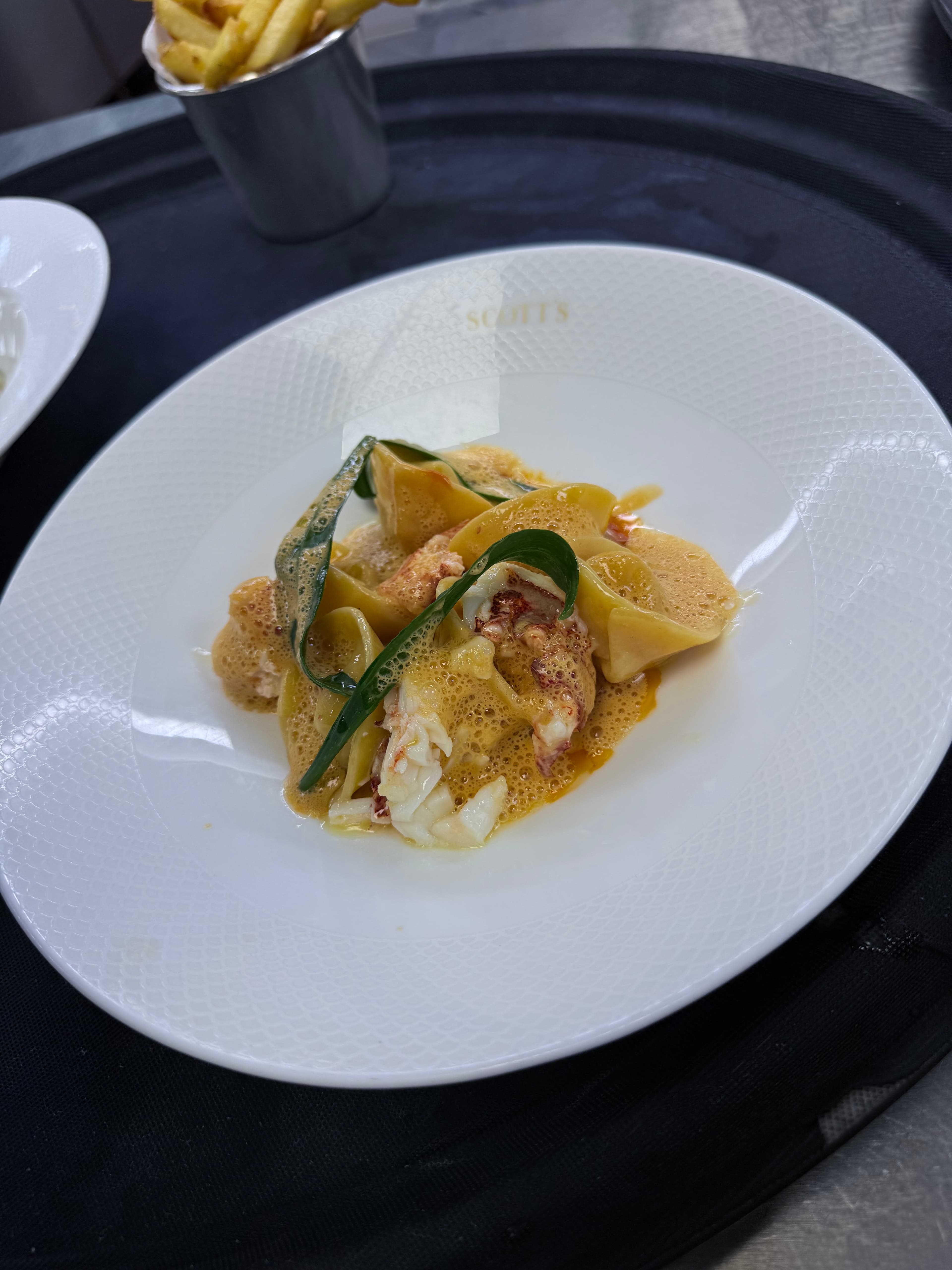Dish by Chef Lorenzo Matteucci