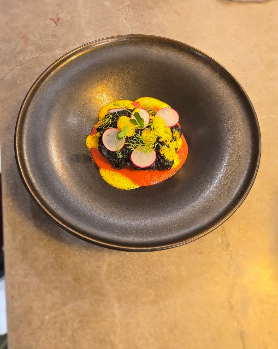 Dish by Chef Jacopo Dominici