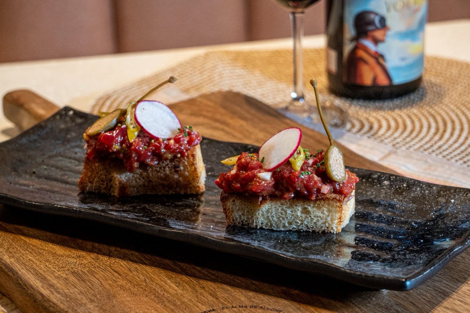 Dish by Chef Martin Bagdadi Nilsson