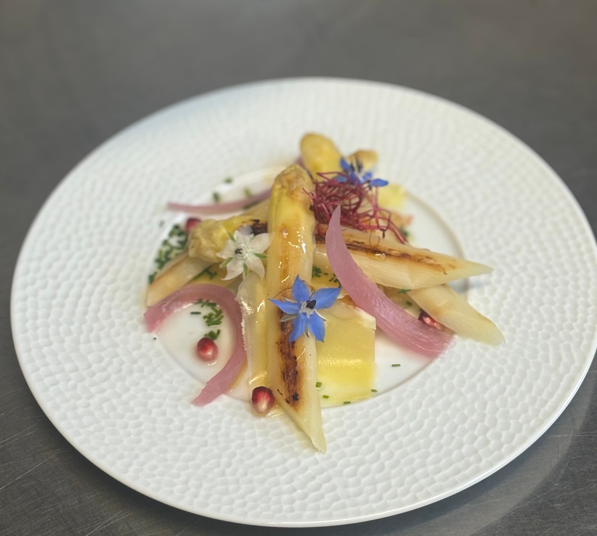 Dish by Chef Cédric Dominguez