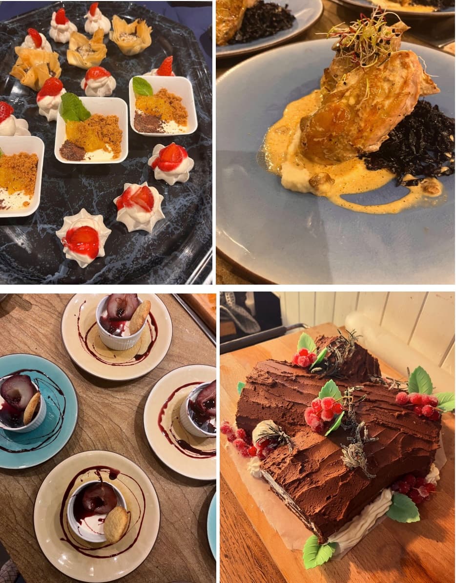 Dish by Chef Fiona Wilson