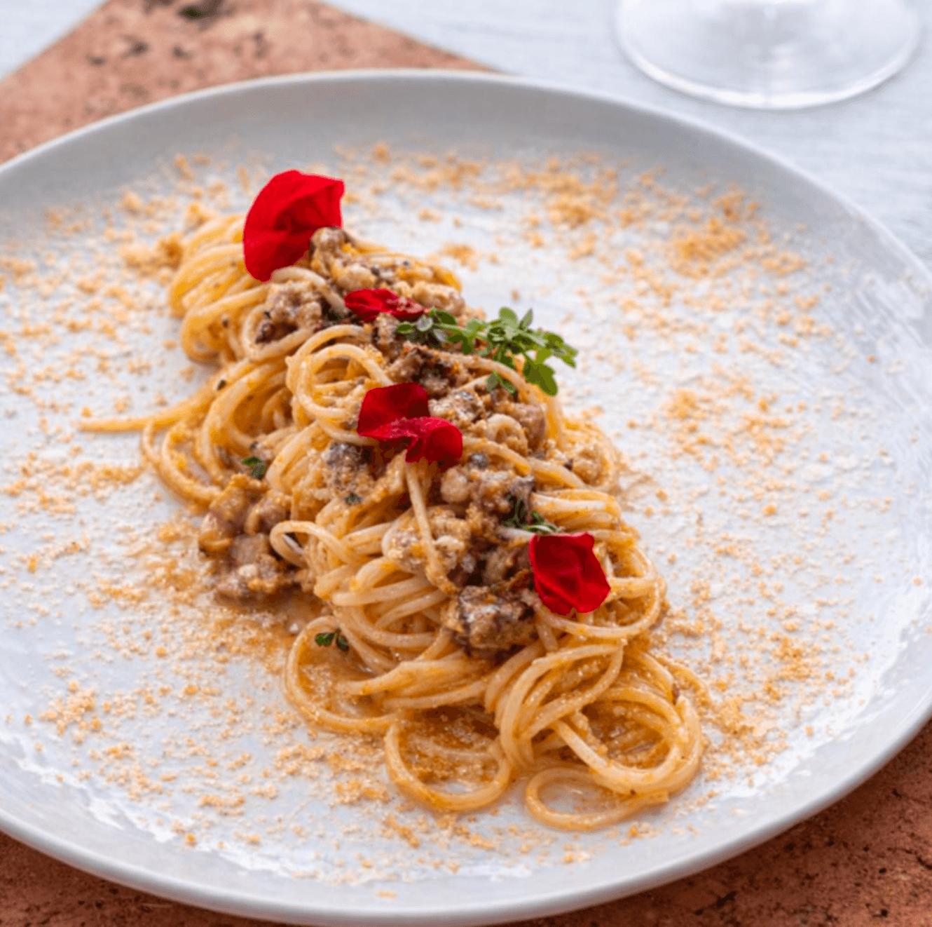 Dish by Chef Denis Vecchiato