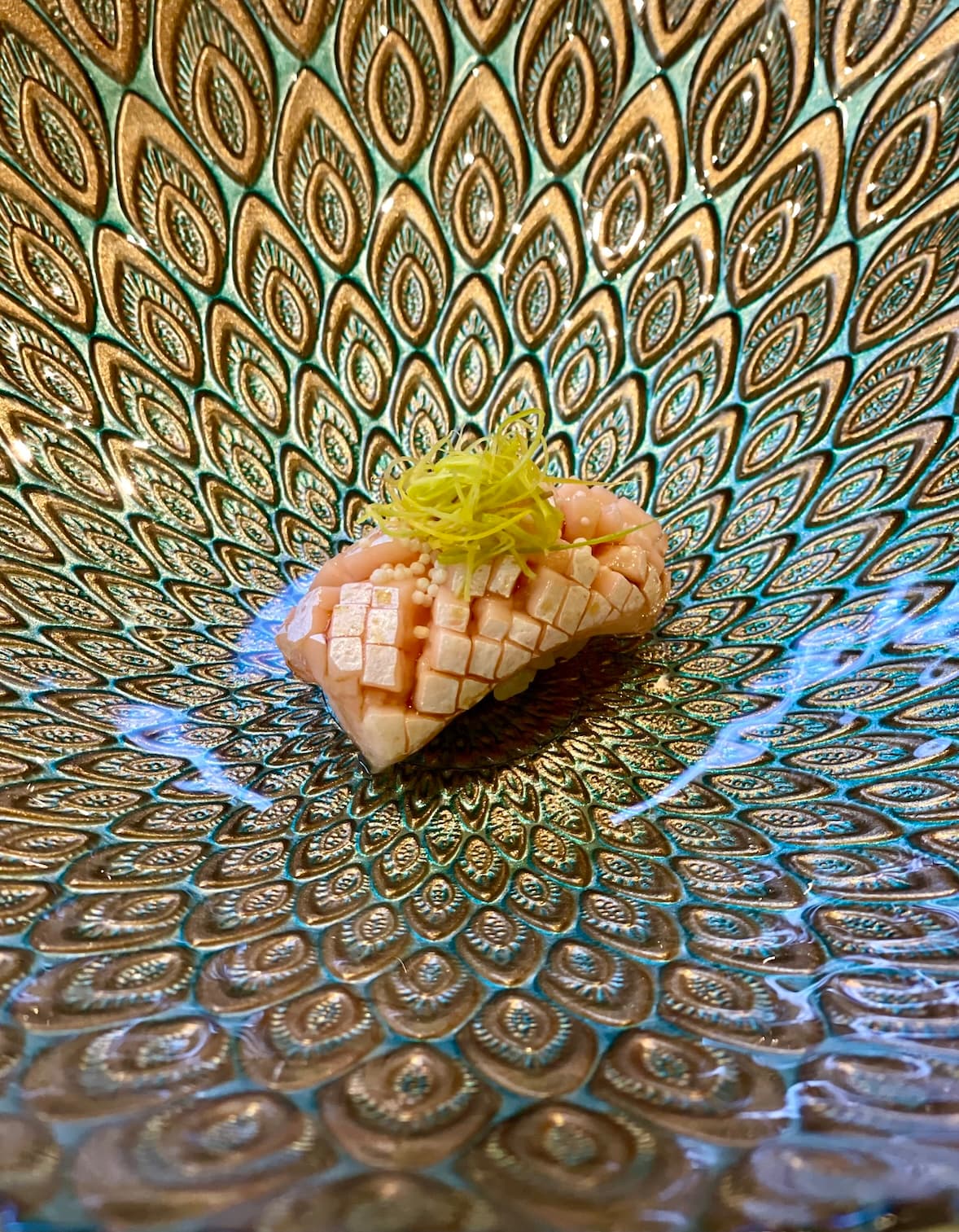 Dish by Chef Alessandro Bitani