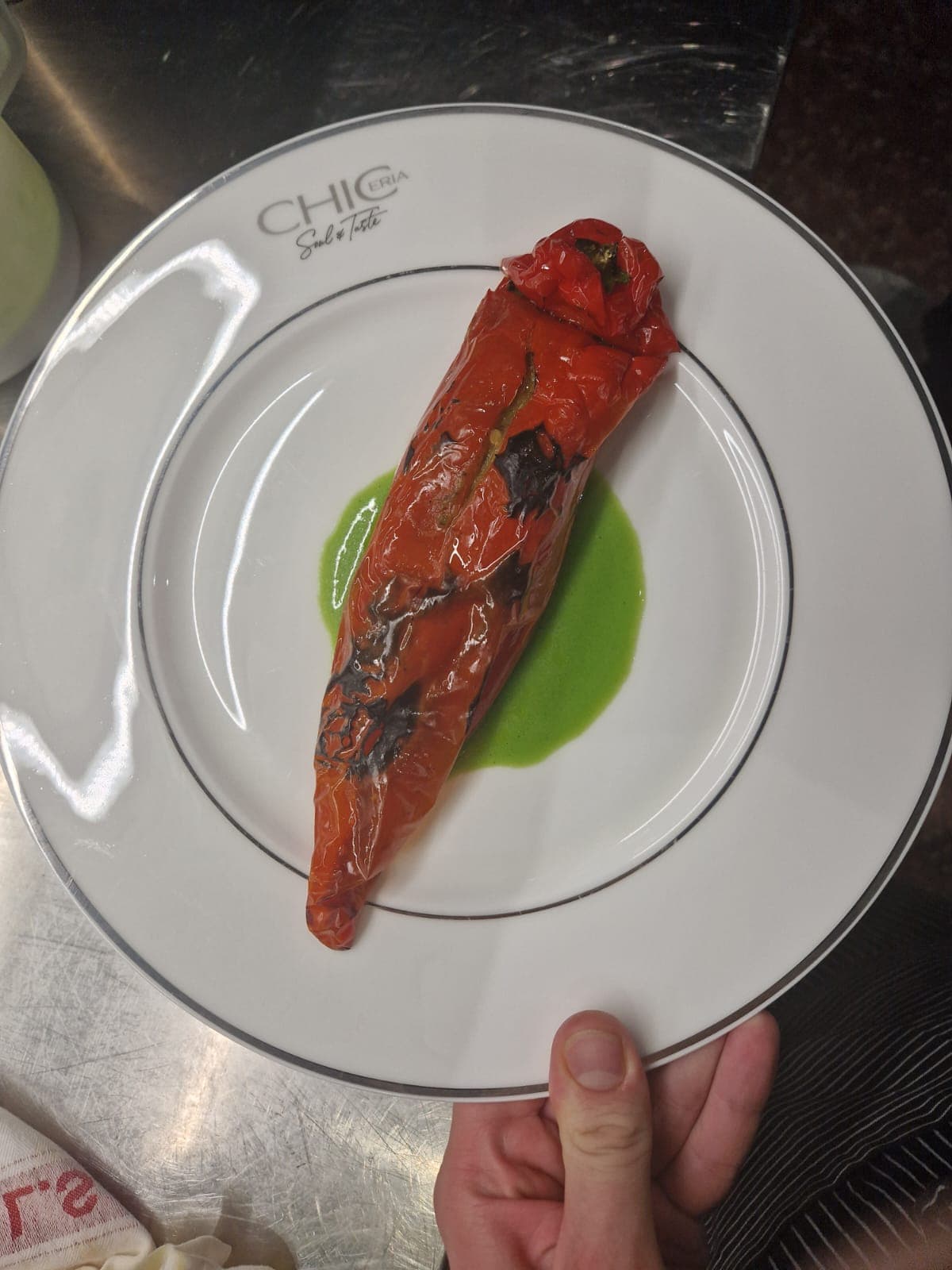 Dish by Chef Antonio Scognamiglio