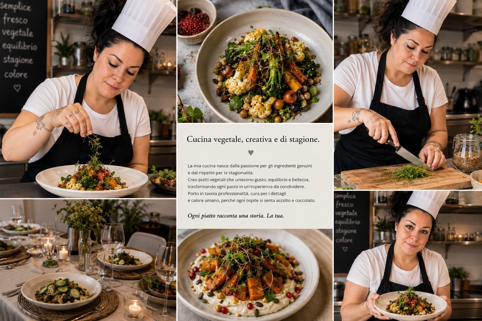 Dish by Chef Maria Vittoria Tremamunno