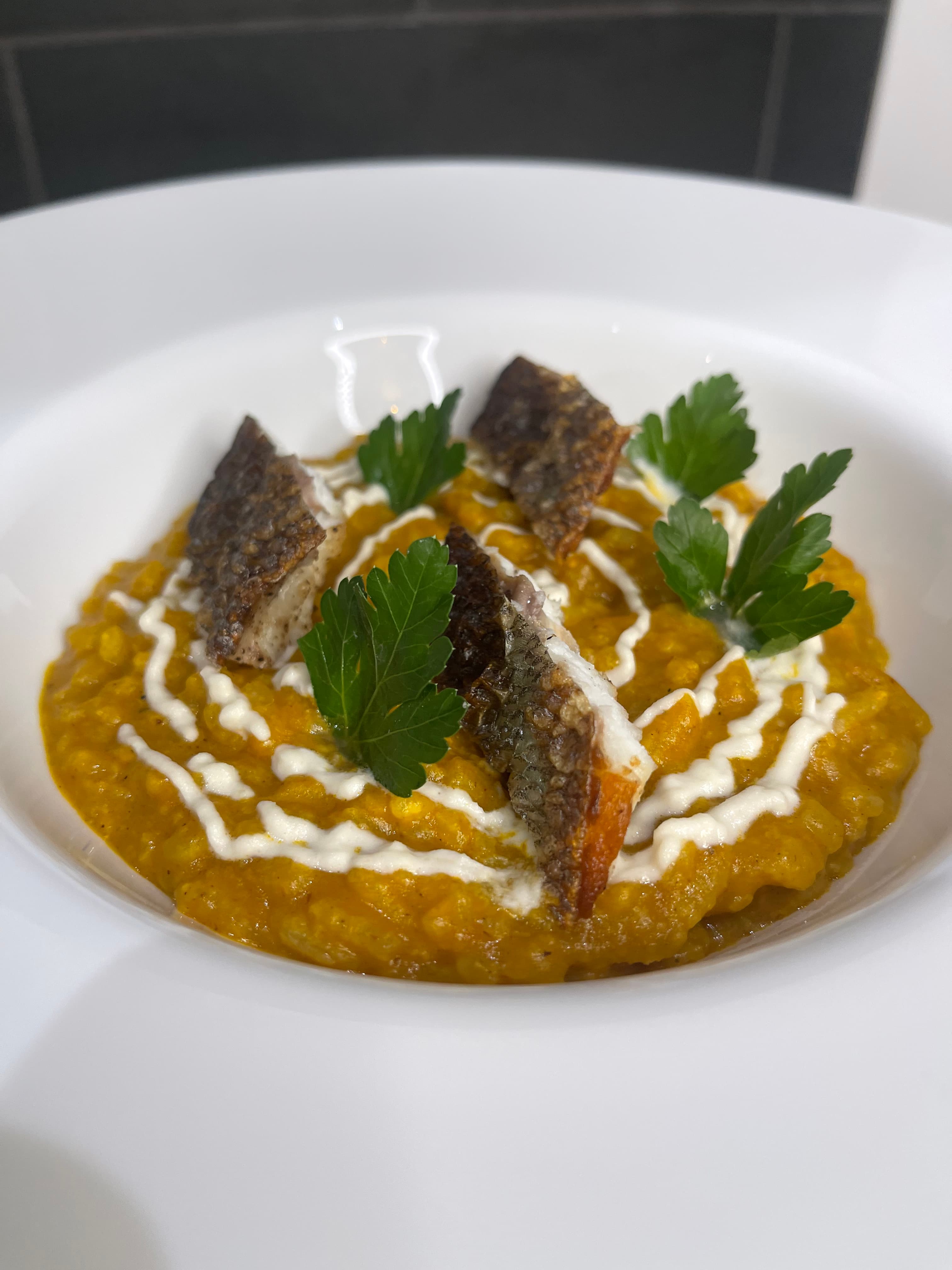 Dish by Chef Osariemen Osarenmwinda