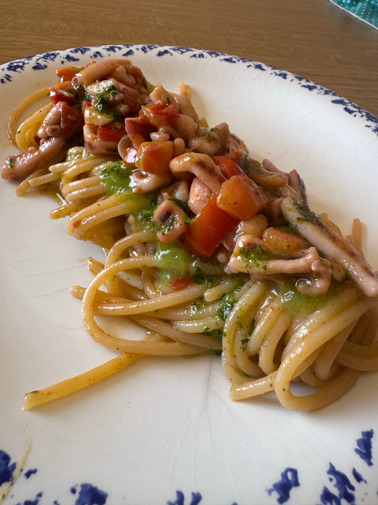 Dish by Chef Dario De Girolamo
