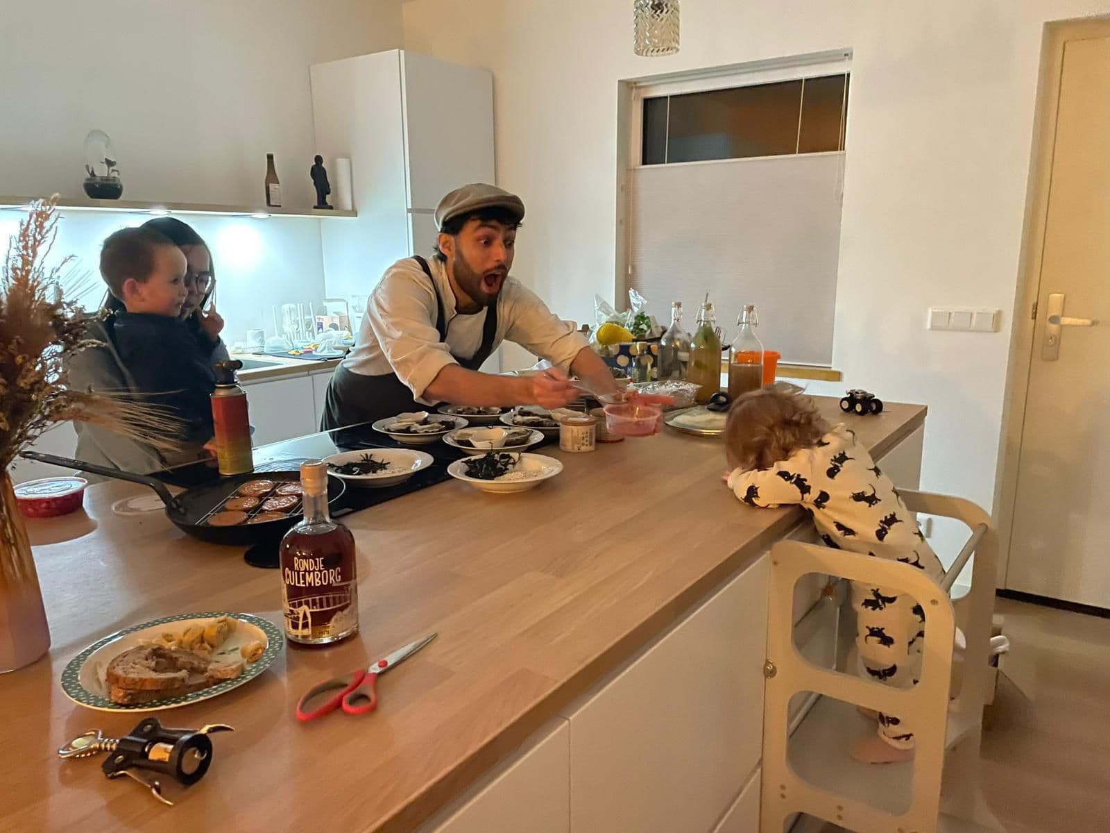 An amazing private dinner with Chef Aaron Auping