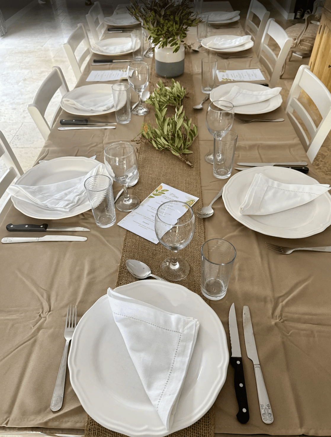 An amazing private dinner with Chef Julie Anne Charton