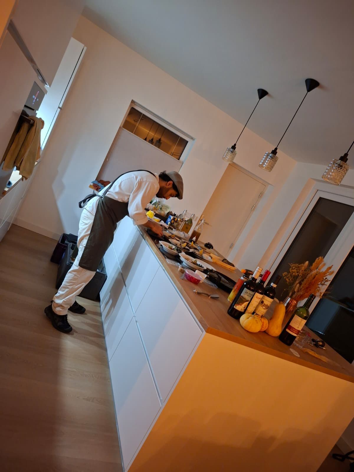 An amazing private dinner with Chef Aaron Auping