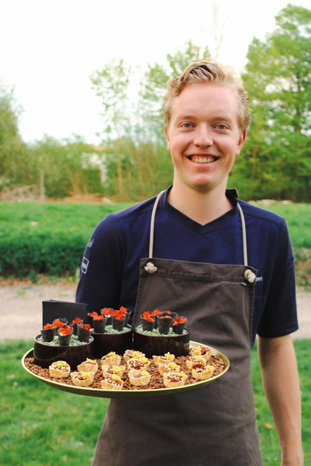 Dish by Chef Hugo Van Aspert